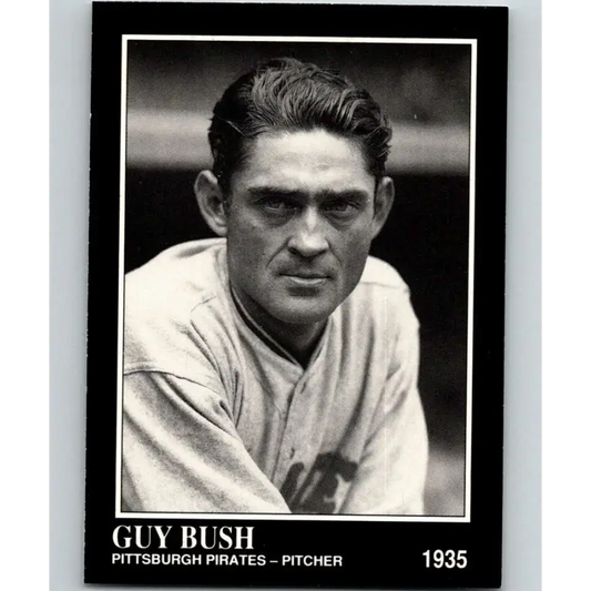 1991 Conlon Collection #196 Guy Bush EX Excellent Pittsburgh Pirates Baseball Card - Baseball Card Single