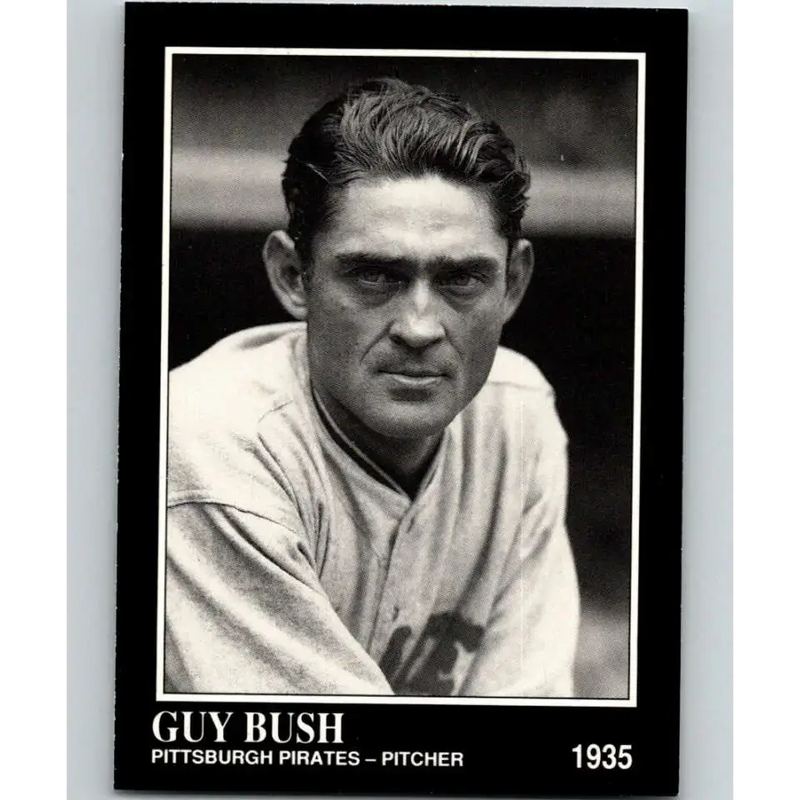 1991 Conlon Collection #196 Guy Bush EX Excellent Pittsburgh Pirates Baseball Card - Baseball Card Single