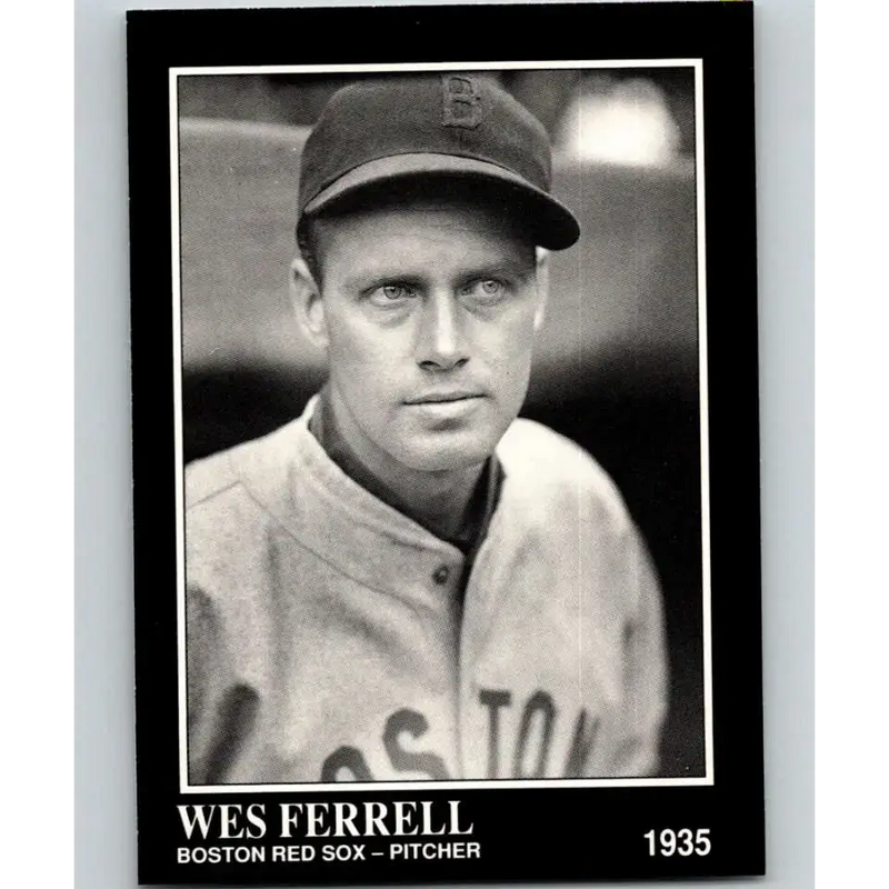 1991 Conlon Collection #198 Wes Ferrell EX Excellent Boston Red Sox Baseball Card - Baseball Card Single