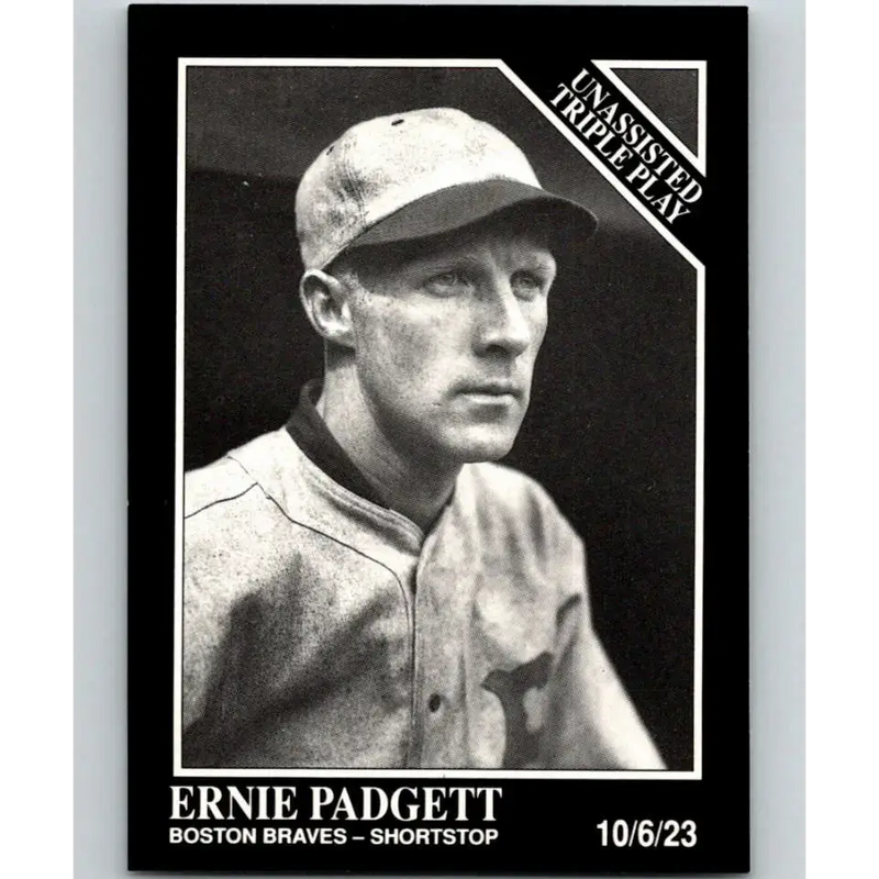 1991 Conlon Collection #206 Ernie Padgett EX Excellent Boston Braves Baseball Card - Baseball Card Single