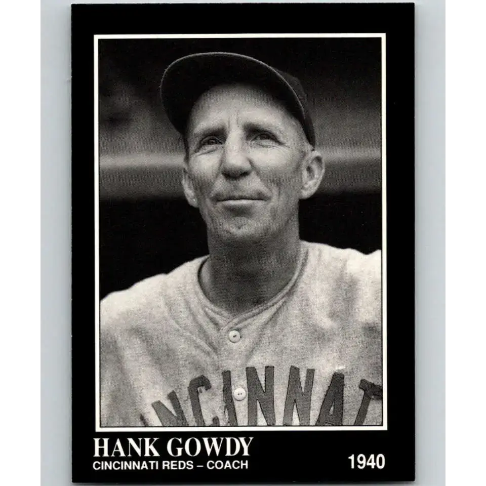 1991 Conlon Collection #209 Hank Gowdy EX Excellent Cincinnati Reds Baseball Card - Baseball Card Single