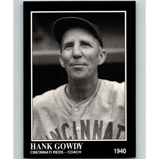 1991 Conlon Collection #209 Hank Gowdy EX Excellent Cincinnati Reds Baseball Card - Baseball Card Single