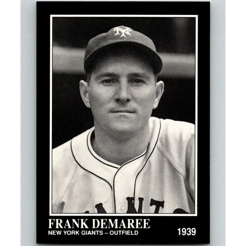 1991 Conlon Collection #212 Frank Demaree EX Excellent New York Giants Baseball Card - Baseball Card Single