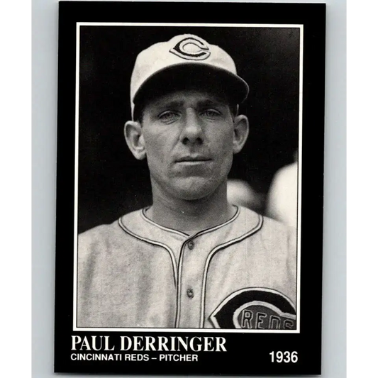1991 Conlon Collection #213 Paul Derringer EX Excellent Cincinnati Reds Baseball Card - Baseball Card Single