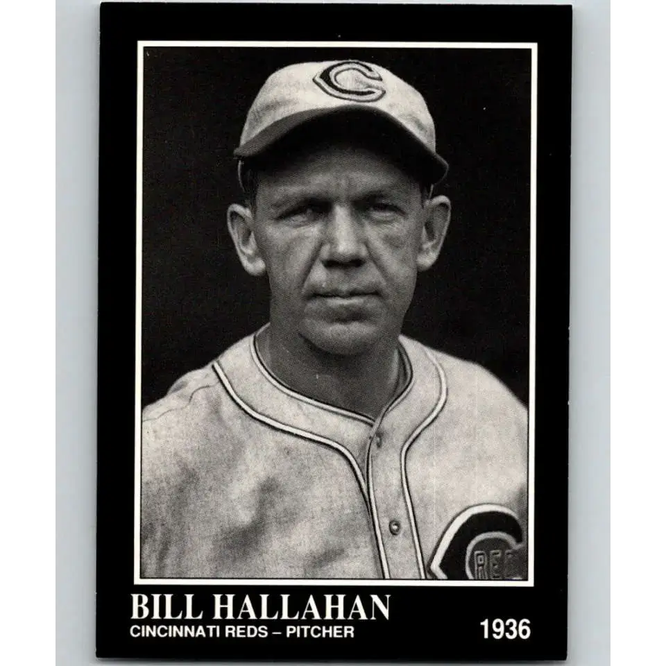 1991 Conlon Collection #214 Bill Hallahan EX Excellent Cincinnati Reds Baseball Card - Baseball Card Single
