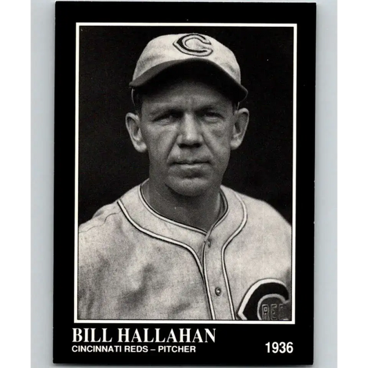1991 Conlon Collection #214 Bill Hallahan EX Excellent Cincinnati Reds Baseball Card - Baseball Card Single