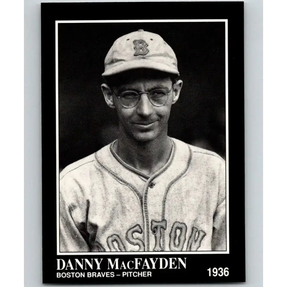 1991 Conlon Collection #215 Danny MacFayden EX Excellent Boston Braves Baseball Card - Baseball Card Single