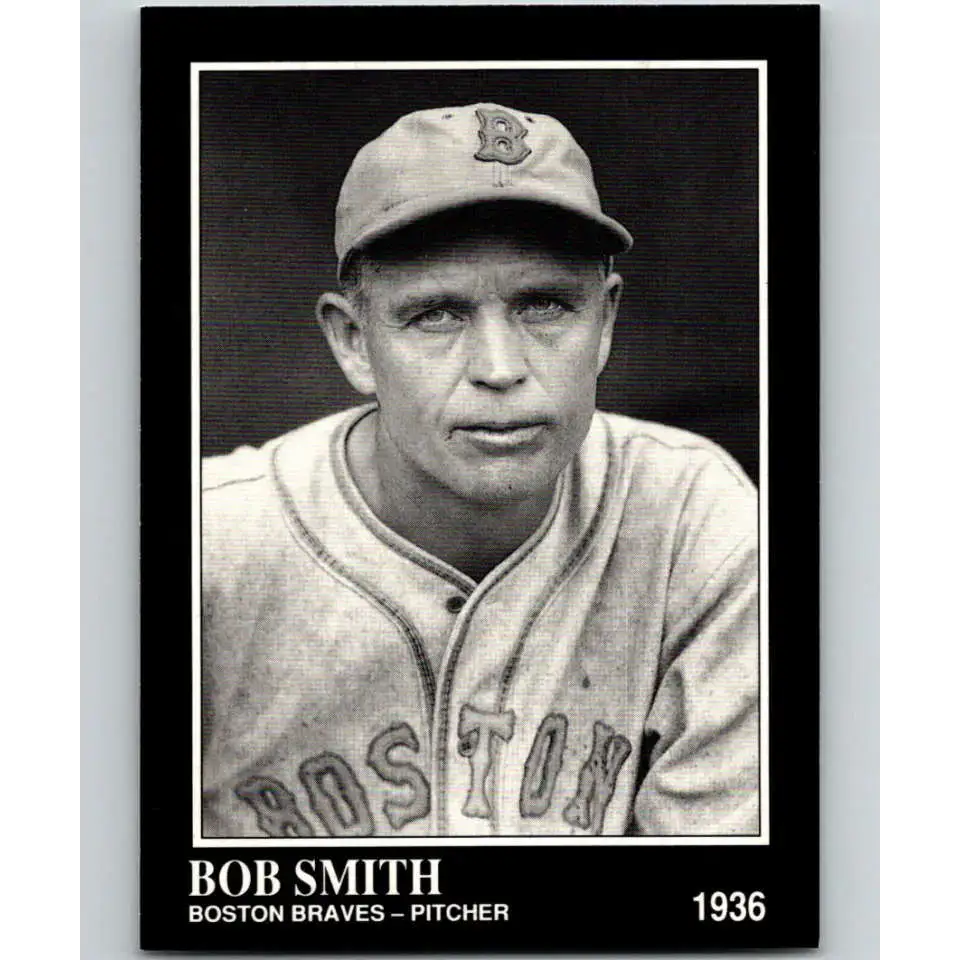 1991 Conlon Collection #217 Bob Smith EX Excellent Boston Braves Baseball Card - Baseball Card Single