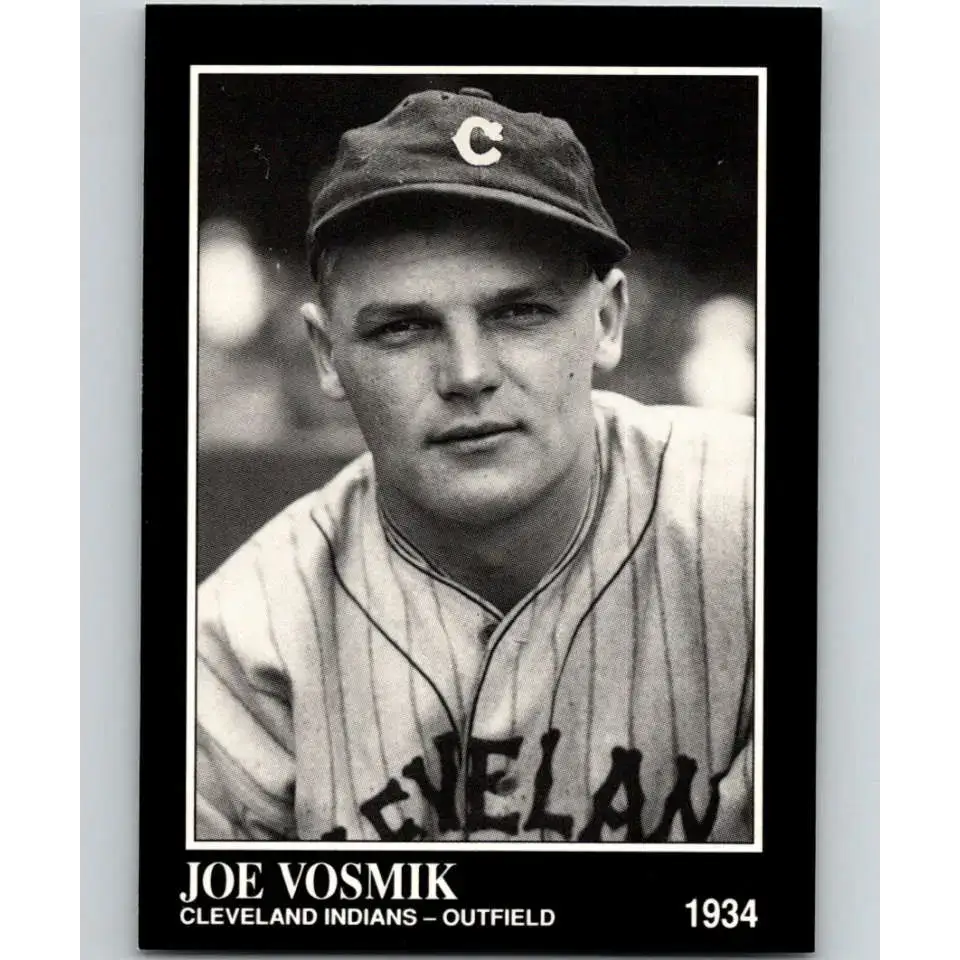 1991 Conlon Collection #221 Joe Vosmik EX Excellent Cleveland Indians Baseball Card - Baseball Card Single