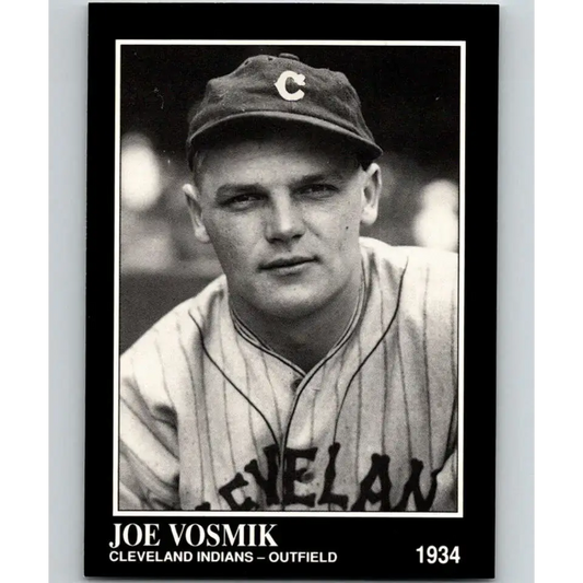 1991 Conlon Collection #221 Joe Vosmik EX Excellent Cleveland Indians Baseball Card - Baseball Card Single