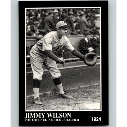 1991 Conlon Collection #223 Jimmie Wilson EX Excellent Philadelphia Phillies Baseball Card - Baseball Card Single