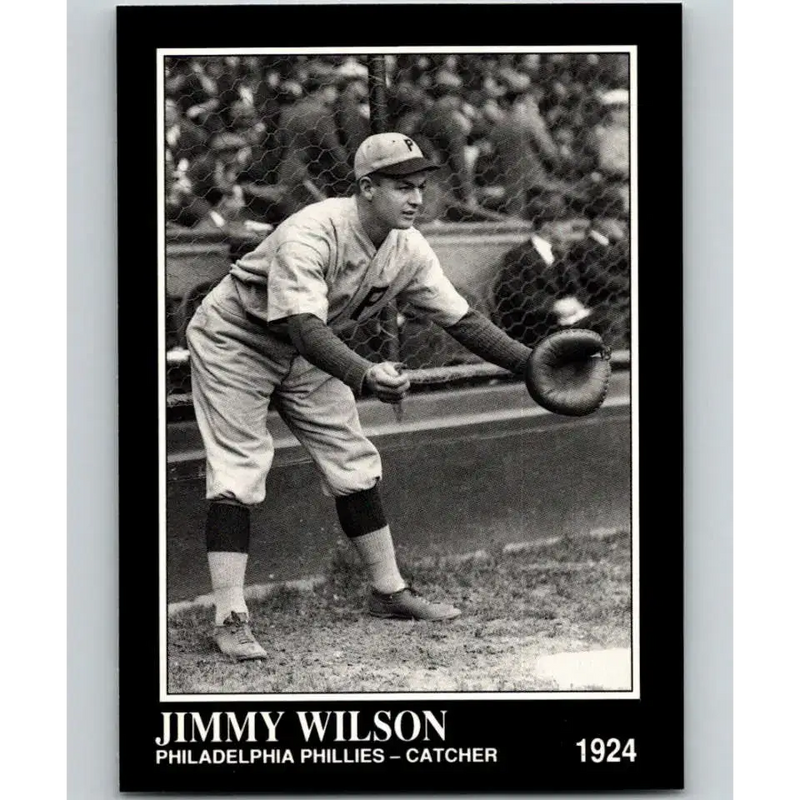 1991 Conlon Collection #223 Jimmie Wilson EX Excellent Philadelphia Phillies Baseball Card - Baseball Card Single
