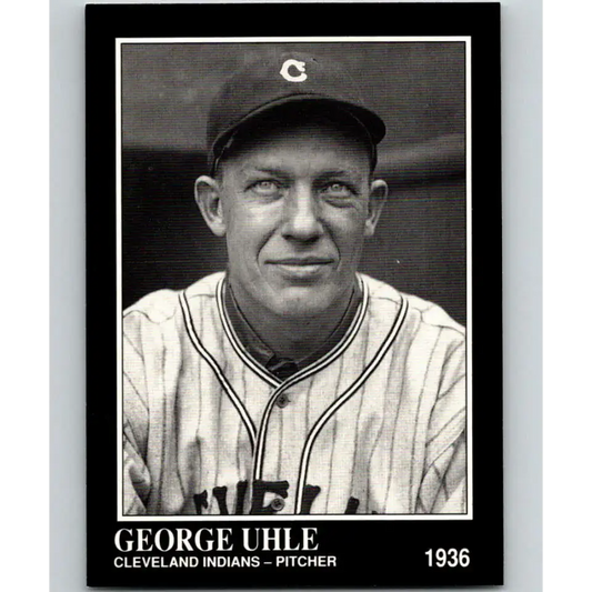 1991 Conlon Collection #224 George Uhle EX Excellent Cleveland Indians Baseball Card - Baseball Card Single
