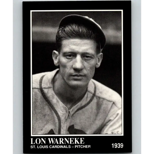1991 Conlon Collection #231 Lon Warneke EX Excellent St. Louis Cardinals Baseball Card - Baseball Card Single