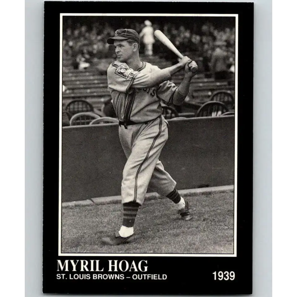 1991 Conlon Collection #233 Myril Hoag EX Excellent St. Louis Browns Baseball Card - Baseball Card Single
