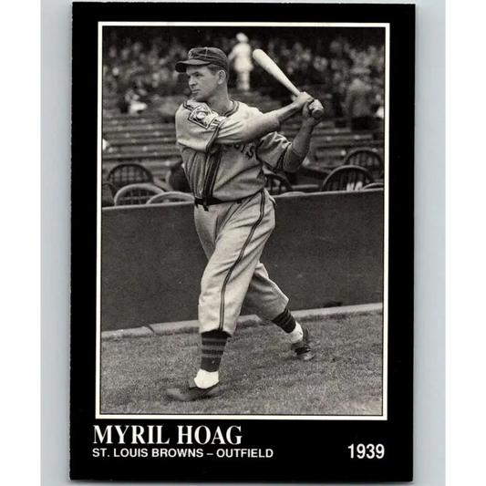 1991 Conlon Collection #233 Myril Hoag EX Excellent St. Louis Browns Baseball Card - Baseball Card Single