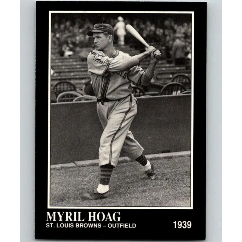 1991 Conlon Collection #233 Myril Hoag EX Excellent St. Louis Browns Baseball Card - Baseball Card Single