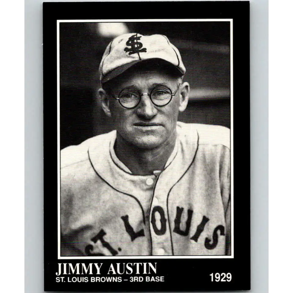 1991 Conlon Collection #236 Jimmy Austin EX Excellent St. Louis Browns Baseball Card - Baseball Card Single
