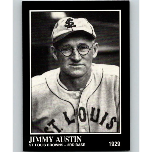 1991 Conlon Collection #236 Jimmy Austin EX Excellent St. Louis Browns Baseball Card - Baseball Card Single