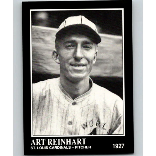 1991 Conlon Collection #242 Art Reinhart EX Excellent St. Louis Cardinals Baseball Card - Baseball Card Single