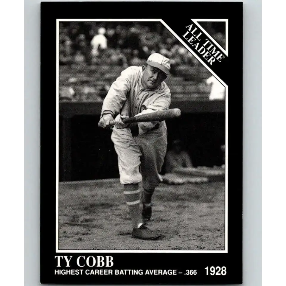 1991 Conlon Collection #250 Ty Cobb EX Excellent Philadelphia Athletics Baseball Card - Baseball Card Single