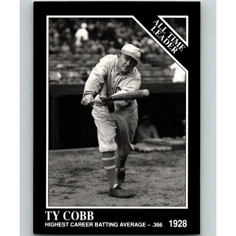 1991 Conlon Collection #250 Ty Cobb EX Excellent Philadelphia Athletics Baseball Card - Baseball Card Single