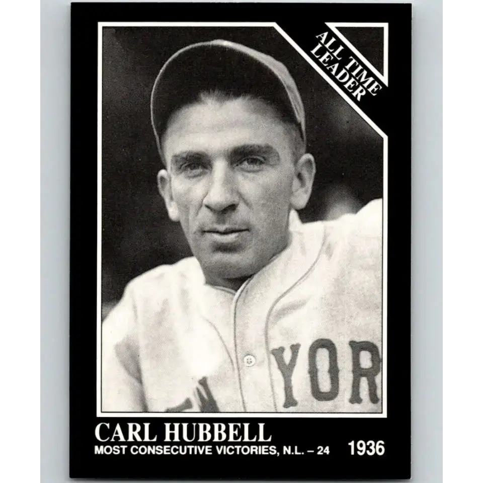 1991 Conlon Collection #253 Carl Hubbell EX Excellent New York Giants Baseball Card - Baseball Card Single