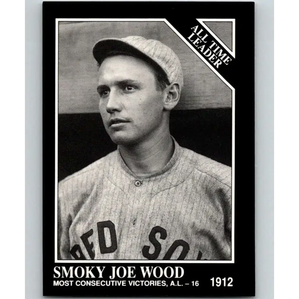1991 Conlon Collection #254 Smoky Joe Wood EX Excellent Boston Red Sox Baseball Card - Baseball Card Single