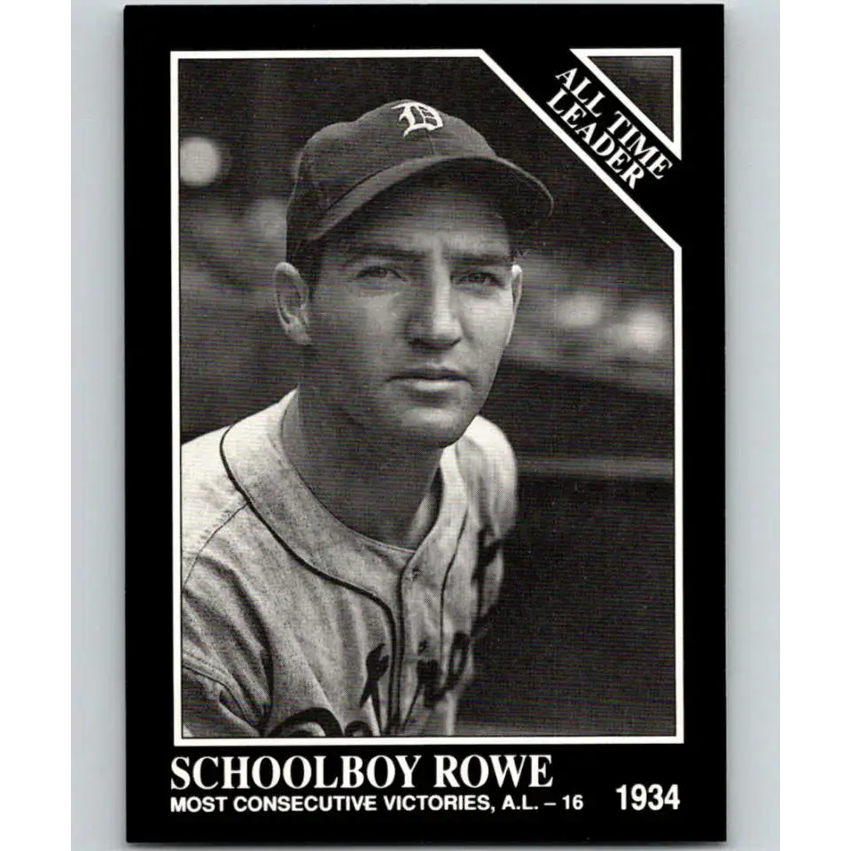 1991 Conlon Collection #256 Schoolboy Rowe EX Excellent Detroit Tigers Baseball Card - Baseball Card Single