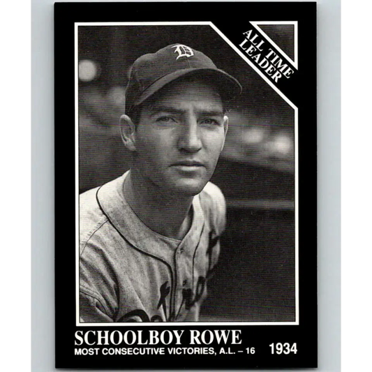 1991 Conlon Collection #256 Schoolboy Rowe EX Excellent Detroit Tigers Baseball Card - Baseball Card Single