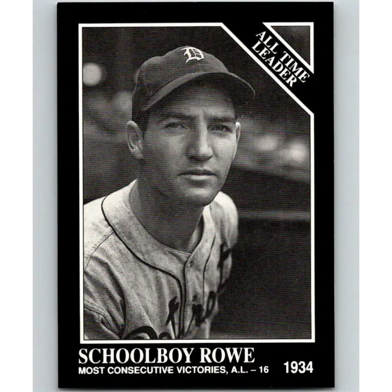 1991 Conlon Collection #256 Schoolboy Rowe EX Excellent Detroit Tigers Baseball Card - Baseball Card Single