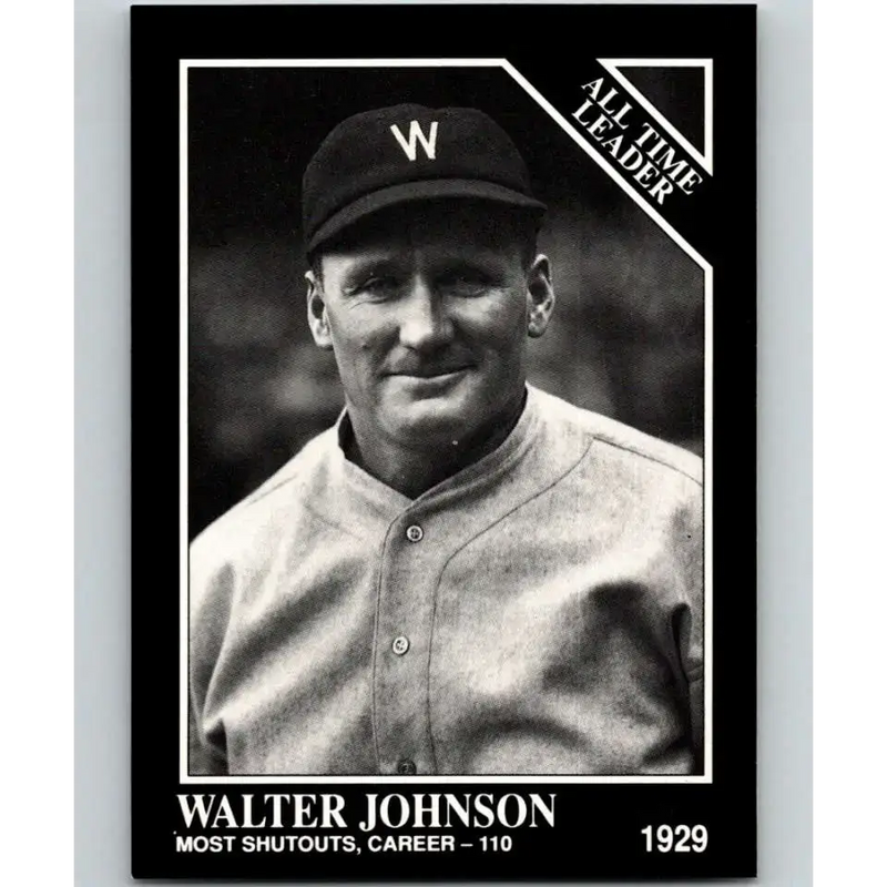 1991 Conlon Collection #258 Walter Johnson EX Excellent Washington Senators Baseball Card - Baseball Card Single