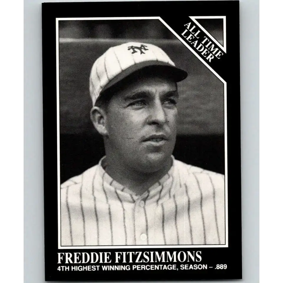 1991 Conlon Collection #260 Freddie Fitzsimmons EX Excellent New York Giants Baseball Card - Baseball Card Single