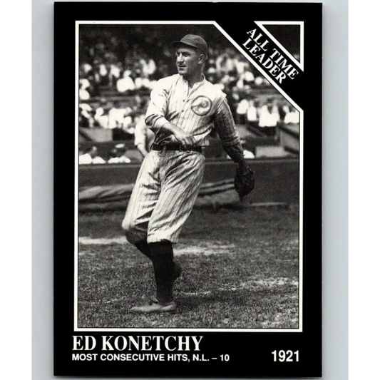 1991 Conlon Collection #263 Ed Konetchy EX Excellent Philadelphia Phillies Baseball Card - Baseball Card Single