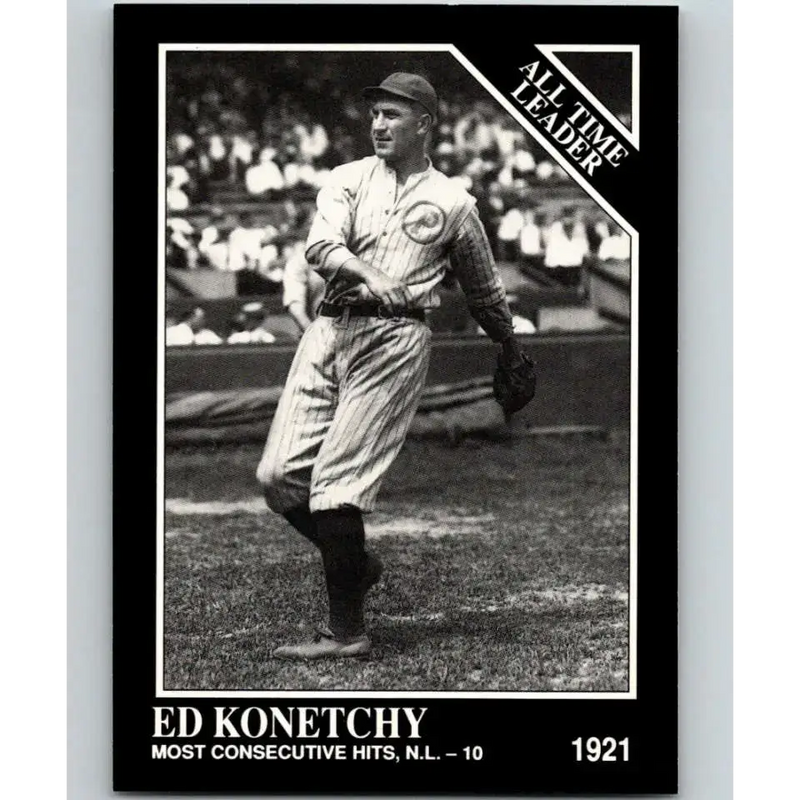 1991 Conlon Collection #263 Ed Konetchy EX Excellent Philadelphia Phillies Baseball Card - Baseball Card Single