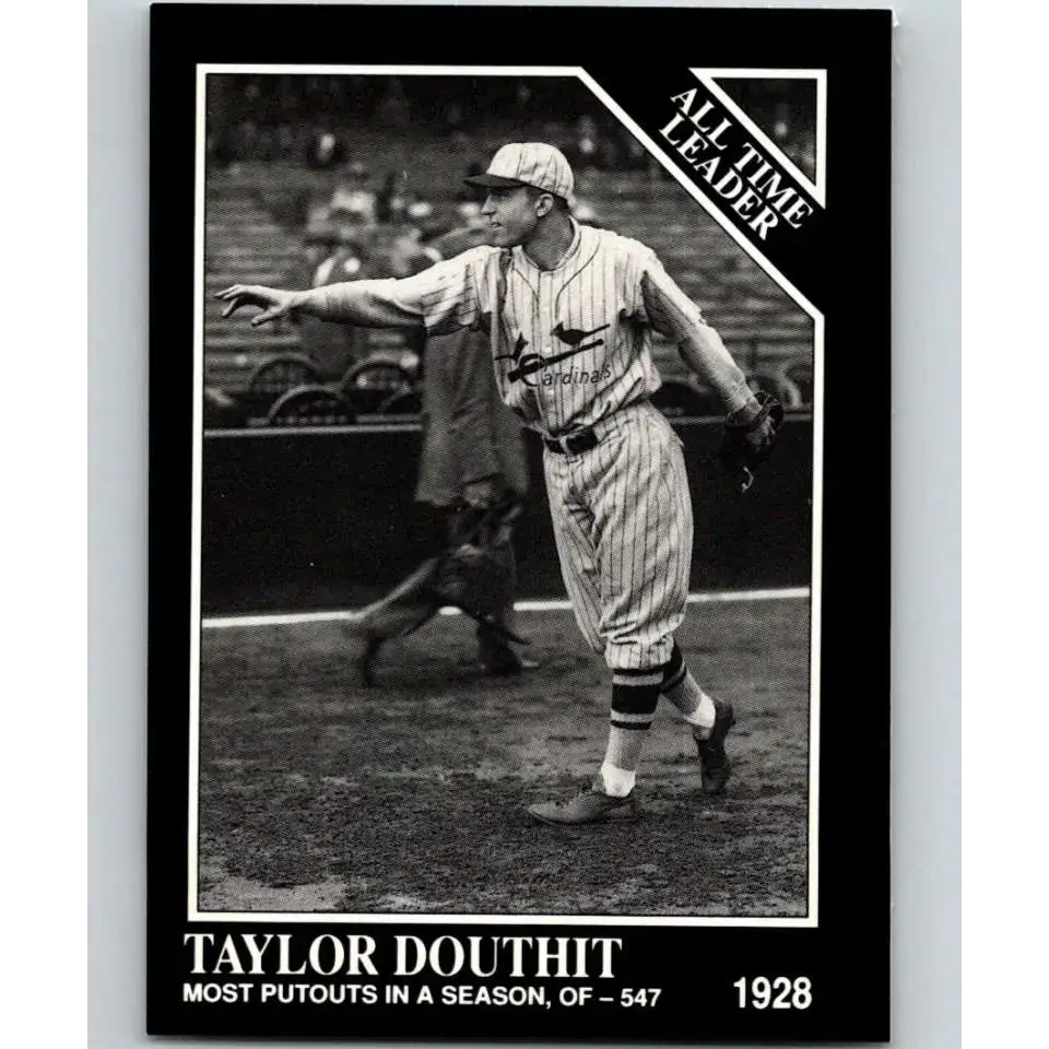 1991 Conlon Collection #264 Taylor Douthit EX Excellent St. Louis Cardinals Baseball Card - Baseball Card Single
