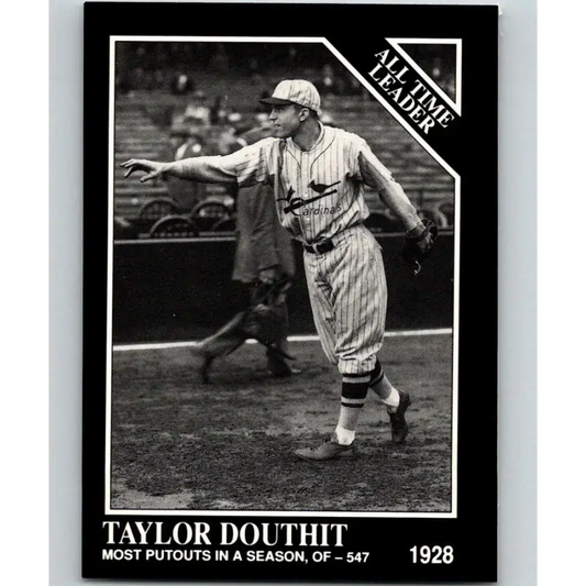 1991 Conlon Collection #264 Taylor Douthit EX Excellent St. Louis Cardinals Baseball Card - Baseball Card Single