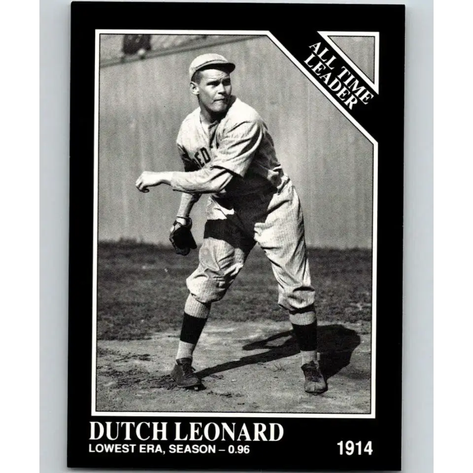 1991 Conlon Collection #276 Dutch Leonard EX Excellent Boston Red Sox Baseball Card - Baseball Card Single