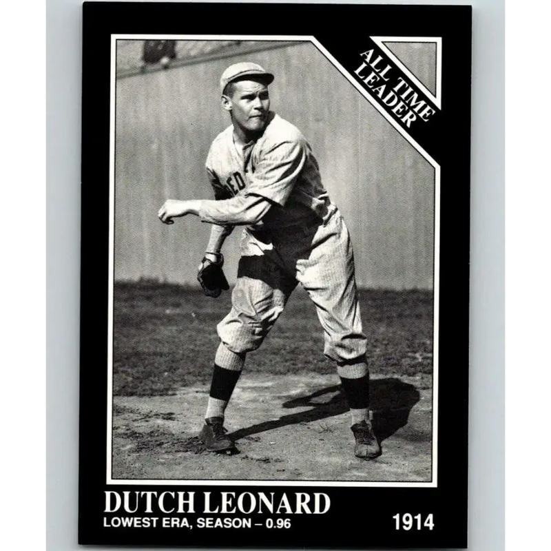 1991 Conlon Collection #276 Dutch Leonard EX Excellent Boston Red Sox Baseball Card - Baseball Card Single