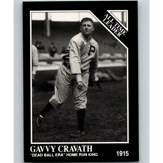 1991 Conlon Collection #277 Gavvy Cravath EX Excellent Philadelphia Phillies Baseball Card - Baseball Card Single