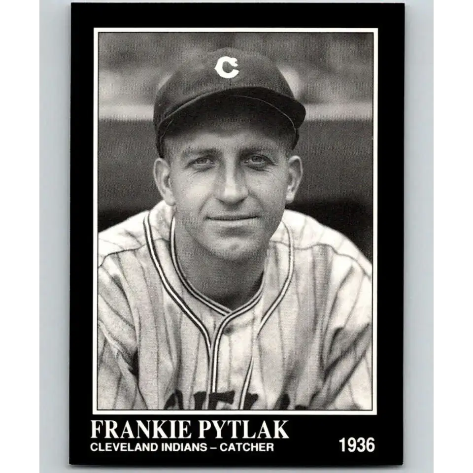 1991 Conlon Collection #280 Frankie Pytlak EX Excellent Cleveland Indians Baseball Card - Baseball Card Single