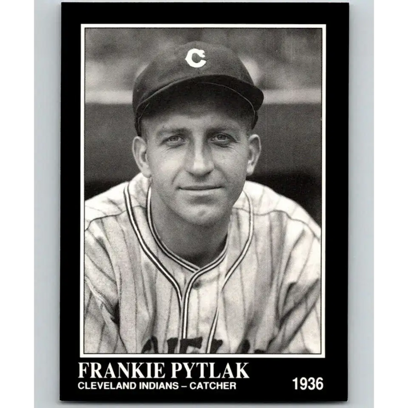 1991 Conlon Collection #280 Frankie Pytlak EX Excellent Cleveland Indians Baseball Card - Baseball Card Single