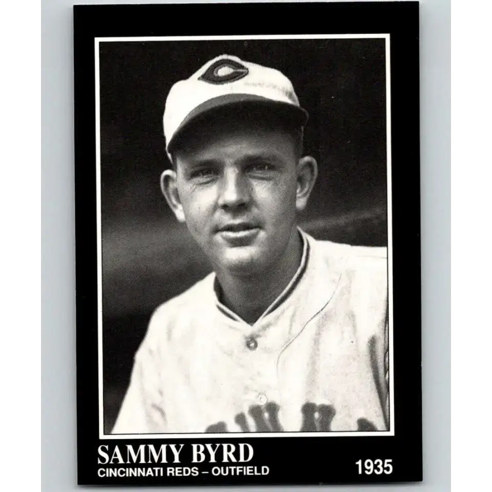 1991 Conlon Collection #281 Sammy Byrd EX Excellent Cincinnati Reds Baseball Card - Baseball Card Single