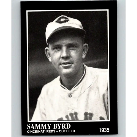 1991 Conlon Collection #281 Sammy Byrd EX Excellent Cincinnati Reds Baseball Card - Baseball Card Single