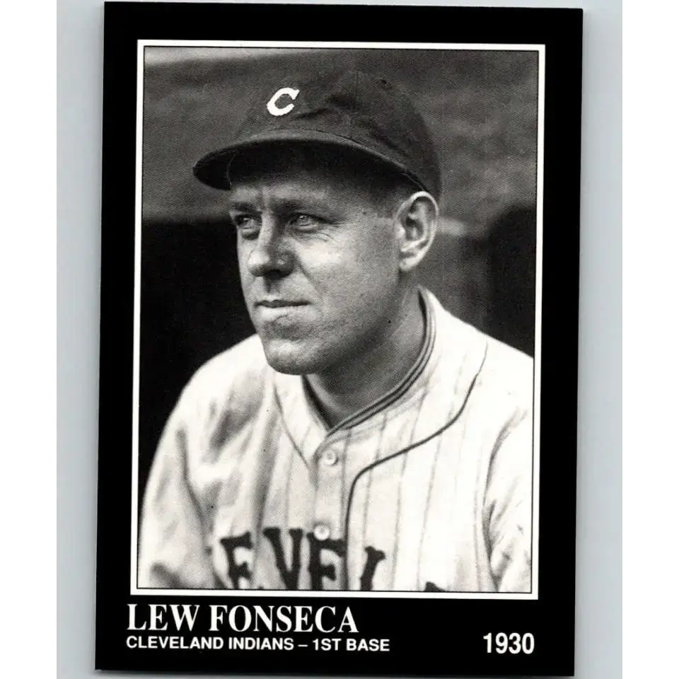 1991 Conlon Collection #283 Lew Fonseca EX Excellent Cleveland Indians Baseball Card - Baseball Card Single