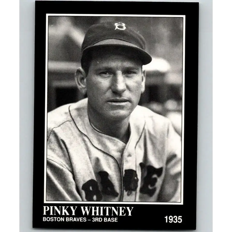1991 Conlon Collection #288 Pinky Whitney EX Excellent Boston Braves Baseball Card - Baseball Card Single