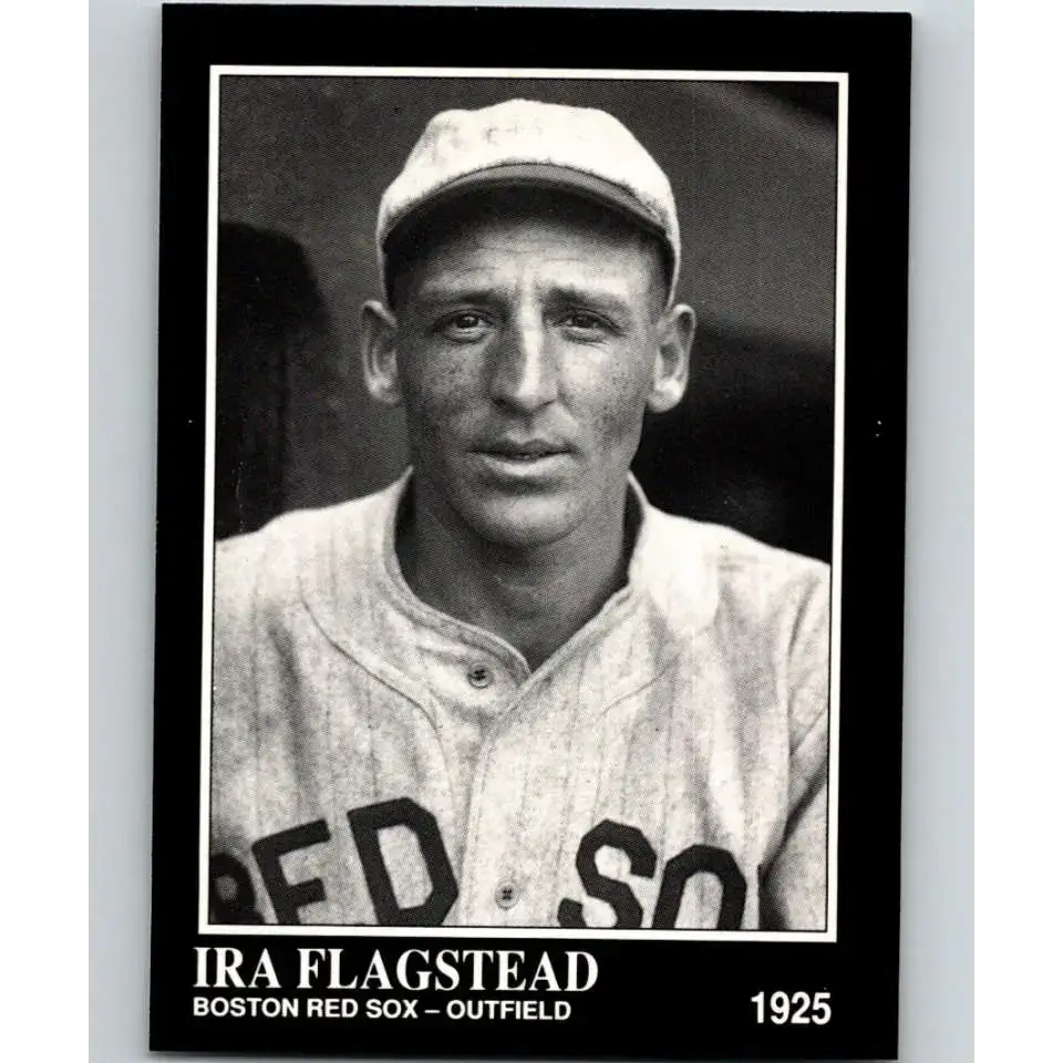 1991 Conlon Collection #291 Ira Flagstead EX Excellent Boston Red Sox Baseball Card - Baseball Card Single