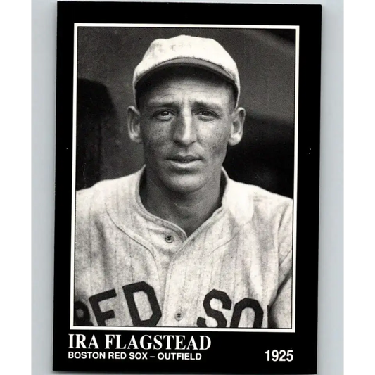 1991 Conlon Collection #291 Ira Flagstead EX Excellent Boston Red Sox Baseball Card - Baseball Card Single