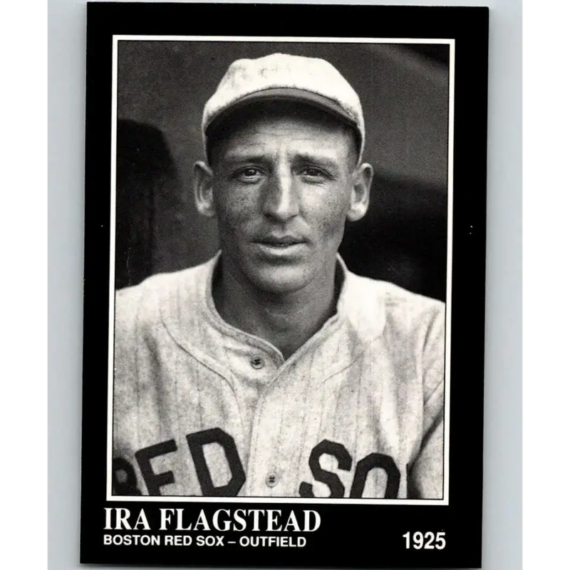 1991 Conlon Collection #291 Ira Flagstead EX Excellent Boston Red Sox Baseball Card - Baseball Card Single