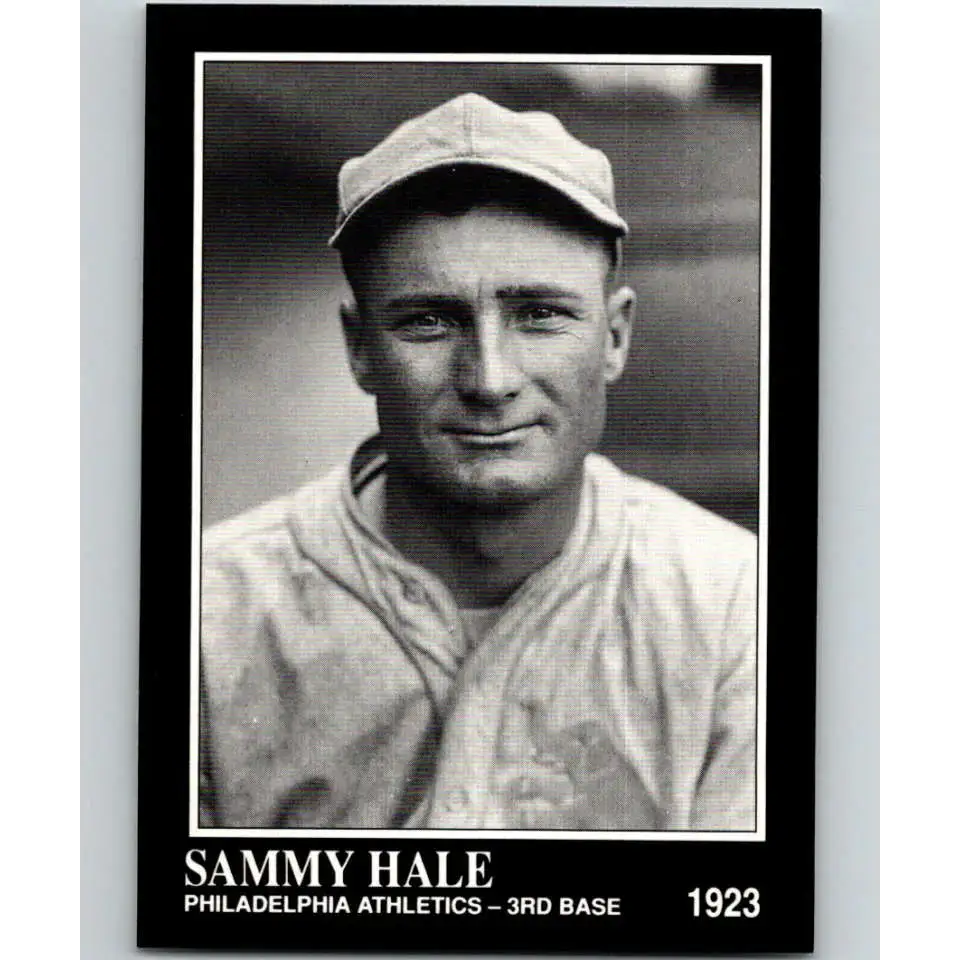 1991 Conlon Collection #293 Sammy Hale EX Excellent Philadelphia Athletics Baseball Card - Baseball Card Single
